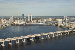 Fuller Warren Bridge prior to collapse