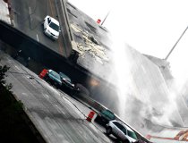 Sections of the collapsed Fuller Warren 