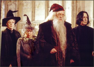 professors from a Harry Potter film?