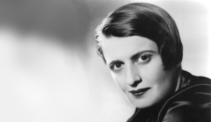 ayn_rand Black and white photo of Ayn Rand