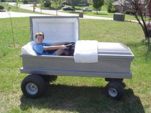 coffin-car