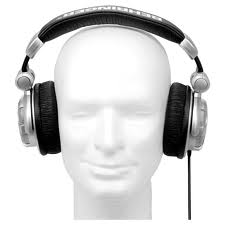 manikin head wearing TebowPhones